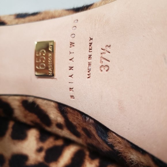 Brian Atwood India Leopard-Print Pumps - Picture 16 of 16